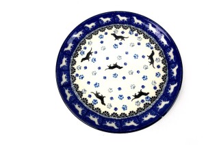 261 Bunzlau Gebaksbordje 2151X Teckel